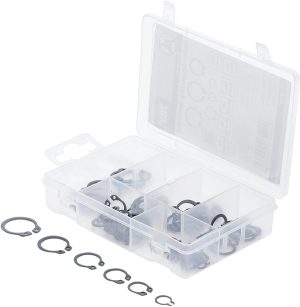 BGS-88168 Assortiment externe borgringen | Ø 8 - 19 mm | 78-delig