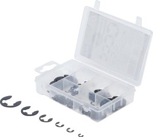 BGS-88174 E-Clip Assortiment | 3 - 15 mm | 94-delig