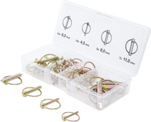 BGS-88195 Linchpin-assortiment | bout Ø 4,5 - 11 mm | 32 st.