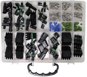 BGS-9096 Assortiment waterdichte connectoren | 232-delig