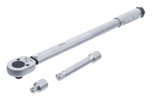 BGS-98 Momentsleutel + Adapter + Verlengstuk | 12,5 mm (1/2") | 28 - 210 Nm