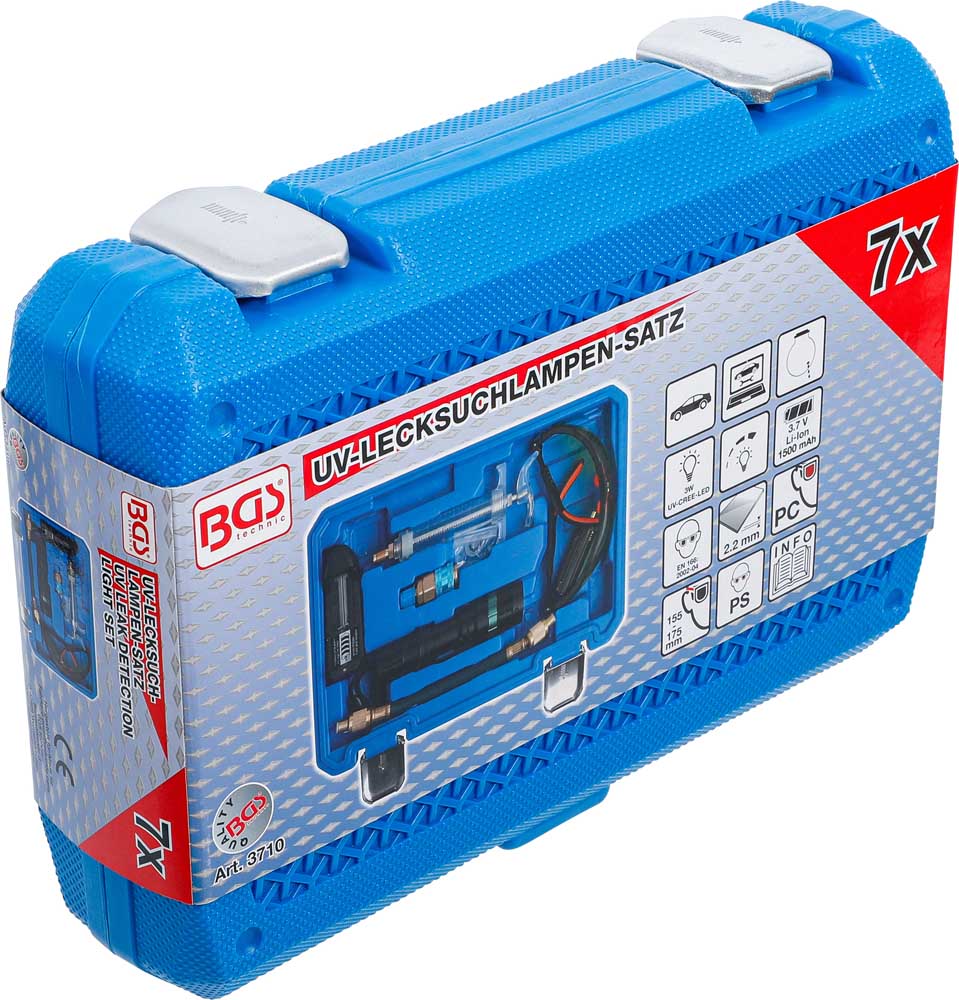 speelgoed warmte Klimatologische bergen BGS-3710 UV Lekkage detectie set | Met accessoires | Automotive Line