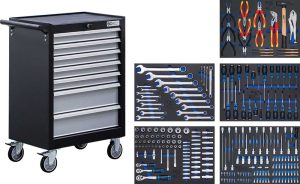 BGS 6060 Gereedschapswagen gevuld 246-delig