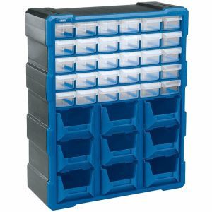 DRAPER D31232 Vakkenkast | Metaal | 30 vakken