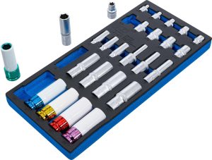 BGS 4147 Doppen set in foam module | 26-delig