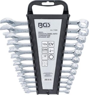 BGS 71022 Steekring sleutel set | 8 - 19 mm | 12 stuks