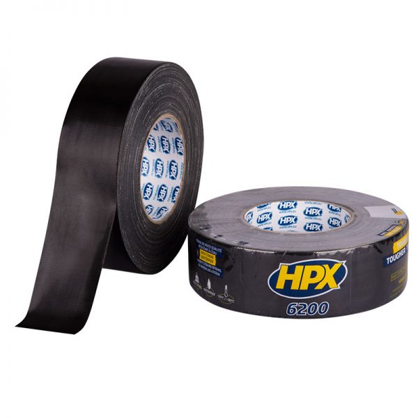 LLPT Plakband, pantsertape, weefselplakband, gekleurde plakband, geschikt voor doe-het-zelf handwerk, decoratie voor binnen en buiten, 1 rol, 50 mm x 14 m, geel (DT501YL