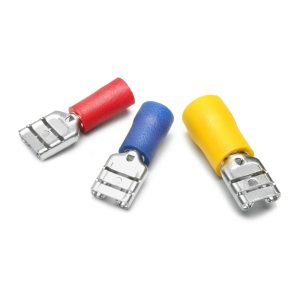 AL-T3POF95 Kabelschoen geïsoleerd, vrouw, geel, 9.5 x 1.2mm