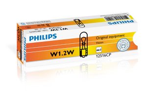 Philips Autolamp | W1.2W | 12v | 10 stuks | PH12516CP