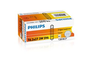 Philips Autolamp | C3W | 12v | 10 stuks | PH12818CP