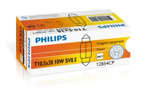 Philips Autolamp | C10W | 12v | 10 stuks | PH12854CP