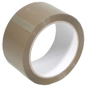 BGS 3221 Rol verpakkingstape | bruin | 50 mm x 50 m