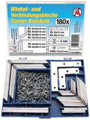 BGS 80920 Hoekbeugel set | 180-delig