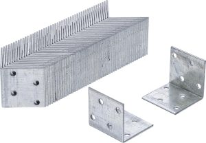 BGS 80934-50 Hoekverbinding | 40 x 40 x 40 x 2 mm | 50 stuks