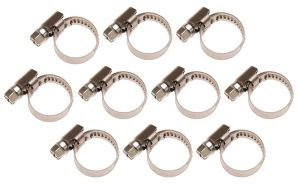 BGS 8095-8x12 Slangklemmen | RVS | 8 x 12 mm | 10 stuks