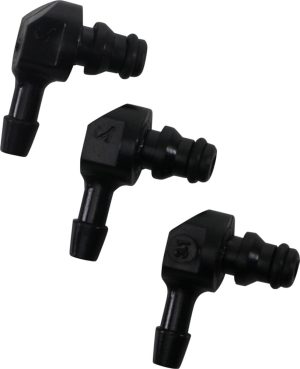 BGS 8107-22 Kunststof verbinding set | L-vorm | 30 stuks