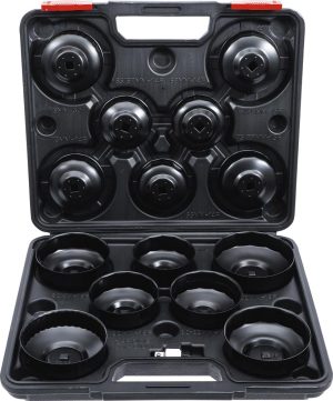 BGS 91036 Oliefilter dopsleutel set | 10 mm (3/8") aandrijving | 14-delig