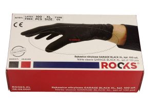 ROOKS Werkhandschoen wegwerp | Nitril | XL | 100 stuks