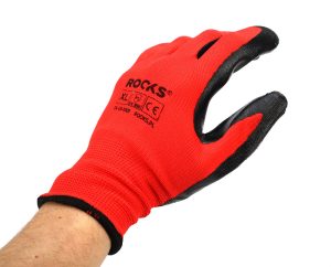 ROOKS Werkhandschoen | Polyester/Nitril | XL | 5 paar