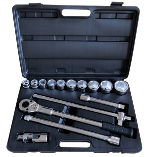 WT-83406 Doppen set | 3/4" | 6-kant | 15-delig