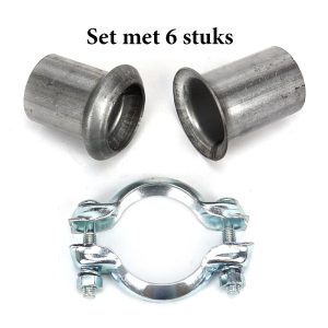 Uitlaat reparatie actie set | 6 setjes | Veelgebruikte maten