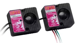 Marterverschrikker | 12V boordspanning | Ultrasoon geluid | Geen gewenningseffect | 2 luidsprekers