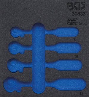 BGS 30833-1 Gereedschap module 1/6 | Leeg | Voor BGS 30833