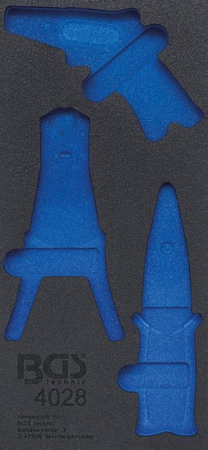 BGS 4028-1 Gereedschap module 1/3, Leeg | Voor BGS 4028