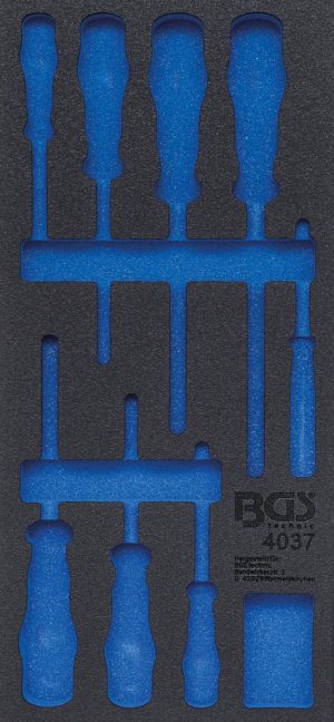BGS 4037-1 Gereedschap module 1/3, Leeg | Voor BGS 4037