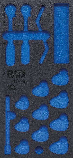 BGS 4049-1 Gereedschap module 1/3, Leeg | Voor BGS 4049