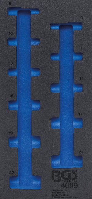 BGS 4099-1 Gereedschap module 1/3, Leeg | Voor BGS 4099