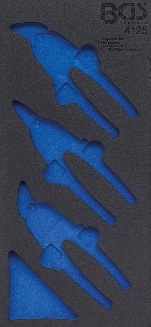 BGS 4125-1 Gereedschap module 1/3, Leeg | Voor BGS 4125