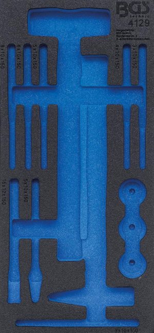 BGS 4129-1 Gereedschap module 1/3, Leeg | Voor BGS 4129