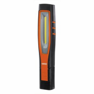 DRAPER D11766 Inspectielamp LED | Oplaadbaar 10W/1000 lumen | Oranje