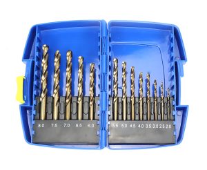 WT-2308 Spiraalboor set | 2-8 mm | Cobalt