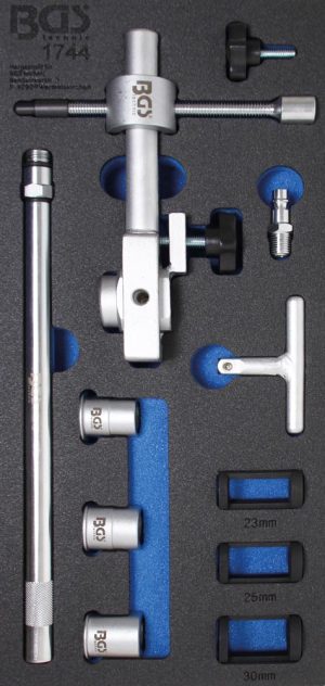BGS 1744 Klepveer spanner set | 15-delig