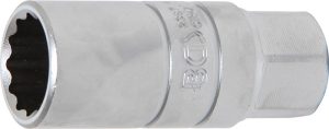 BGS 2387 Bougiedop met rubberen opname, 12-kant | 10 mm (3/8") aandrijving | 18 mm
