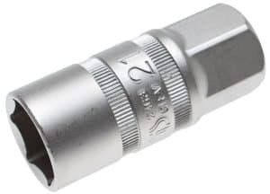 BGS 2463 Bougiedopsleutel met magneet, zeskant | 12,5 mm (1/2") schijf | 21 mm