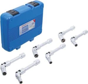 BGS 2986 Gloeibougie doppen set | 10 mm (3/8") | 8 - 16 mm | 6 stuks