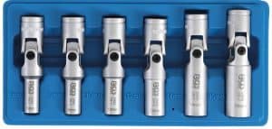BGS 2990 Gloeibougie doppen set | 10 mm (3/8") | 8-16 mm | 6-delig