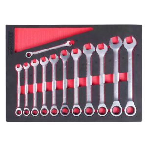 WT-8912 Steekringratelsleutel set | 12-delig
