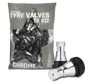 Autoventiel | TR412 | Chroom afgewerkt | 100 stuks
