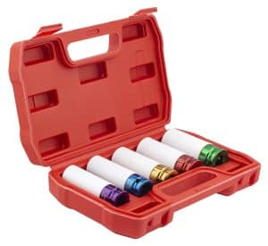 REDATS Krachtdoppen set voor aluminium velgen | 15,17,19,21,22 mm