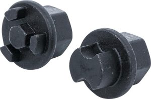 BGS 70984 Olieaftapplugsleutel set | voor DAF, MAN, Volvo, Scania, Neoplan | 2 stuks