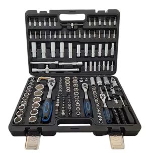 WT-8171-E Doppenset 1/4", 3/8", 1/2" | 6-kant | 171-delig