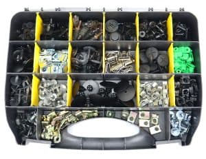 Assortiment Bevestigingsclips | Profi | 371-delig