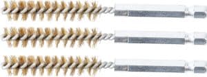 BGS 3078-10-M Messing Borstel | 10 mm | 6,3 mm (1/4") aandrijving | 3 stuks