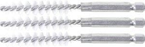 BGS 3078-10-N Nylon Borstel | 10 mm | 6,3 mm (1/4") aandrijving | 3 stuks