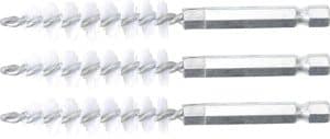 BGS 3078-12-N Nylon Borstel | 12 mm | 6,3 mm (1/4") aandrijving | 3 stuks