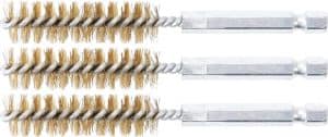 BGS 3078-13-M Messing Borstel | 13 mm | 6,3 mm (1/4") aandrijving | 3 stuks